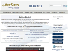 Tablet Screenshot of evetsiteshelp.com